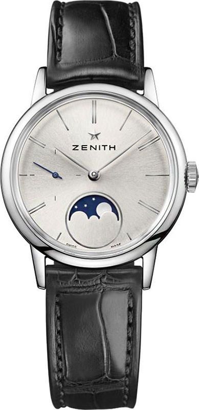 Zenith Elite Lady Moonphase Silver Dial 33 mm Automatic Watch For Women - 1