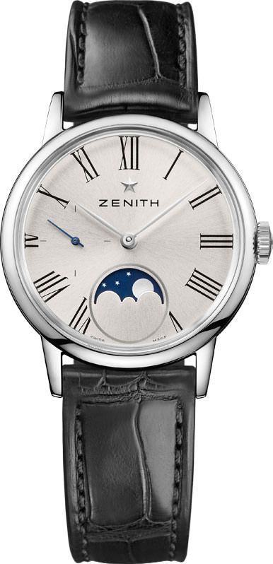 Zenith Elite Lady Moonphase Silver Dial 33 mm Automatic Watch For Women - 1