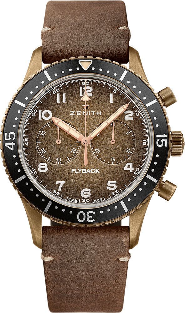 Zenith Pilot  Brown Dial 43 mm Automatic Watch For Men - 1
