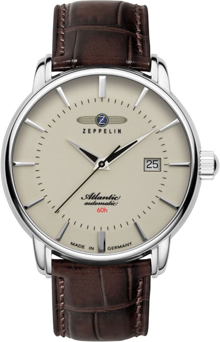 Zeppelin Atlantic  Beige Dial 40 mm Automatic Watch For Men - 1