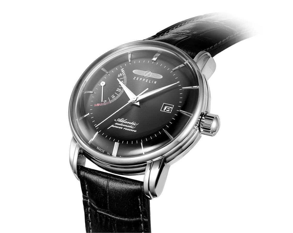 Zeppelin Atlantic  Black Dial 42 mm Automatic Watch For Men - 2