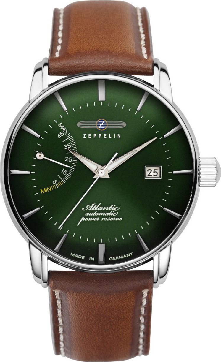 Zeppelin Atlantic  Green Dial 41 mm Automatic Watch For Men - 1