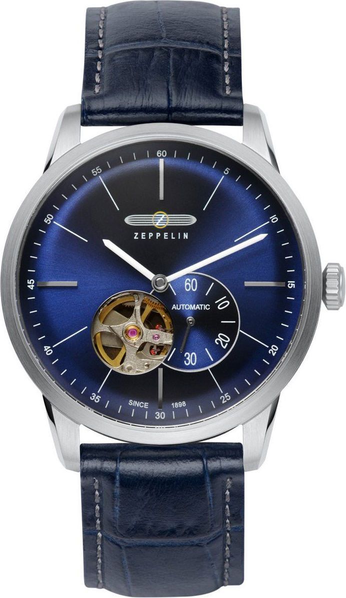 Zeppelin Flatline  Blue Dial 40 mm Automatic Watch For Men - 1
