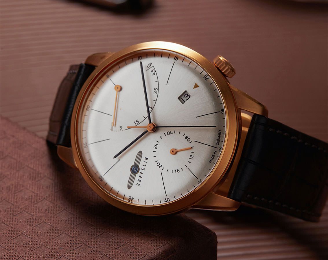 時計 ZEPPELIN Flatline 7368-5 Zeppelin 7366-5 - Flatline Automatik Watch • Watchard.com