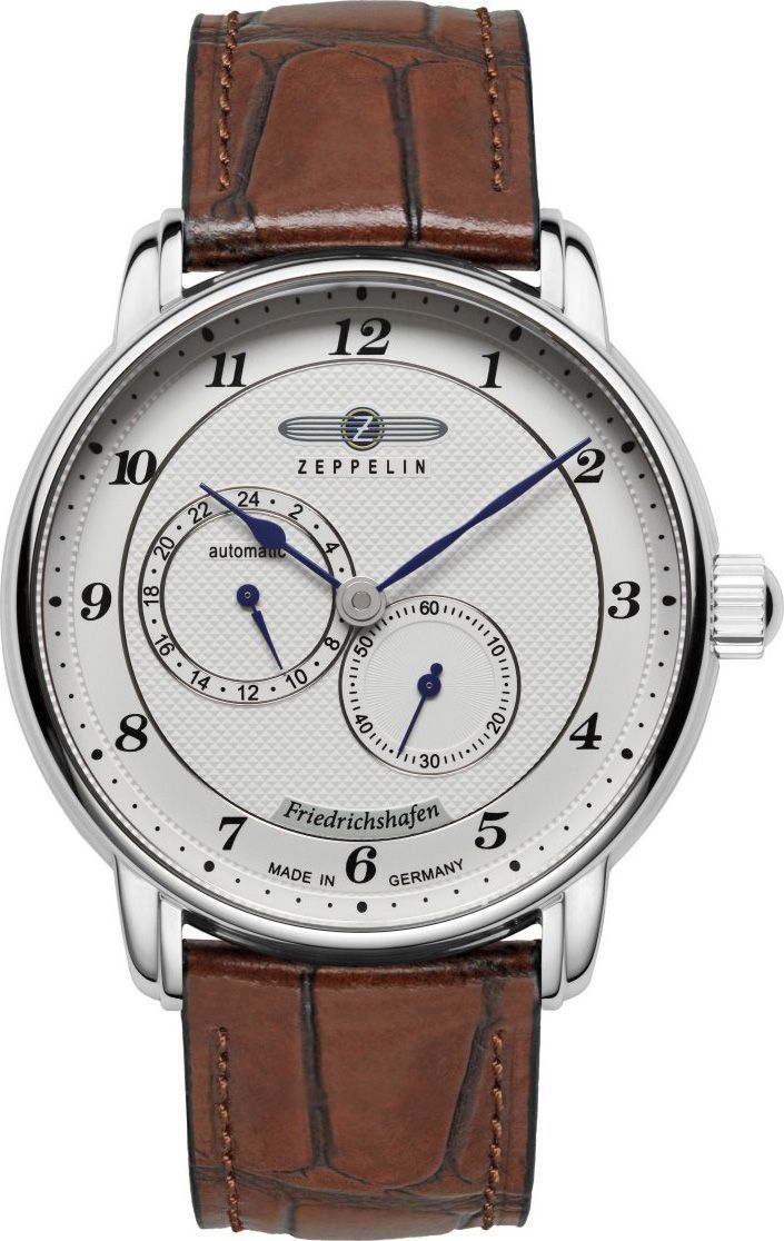 Zeppelin Friedrichshafen  White Dial 40 mm Automatic Watch For Men - 1