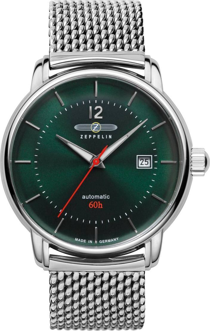 Zeppelin LZ 120 Bodensee  Green Dial 41 mm Automatic Watch For Men - 1