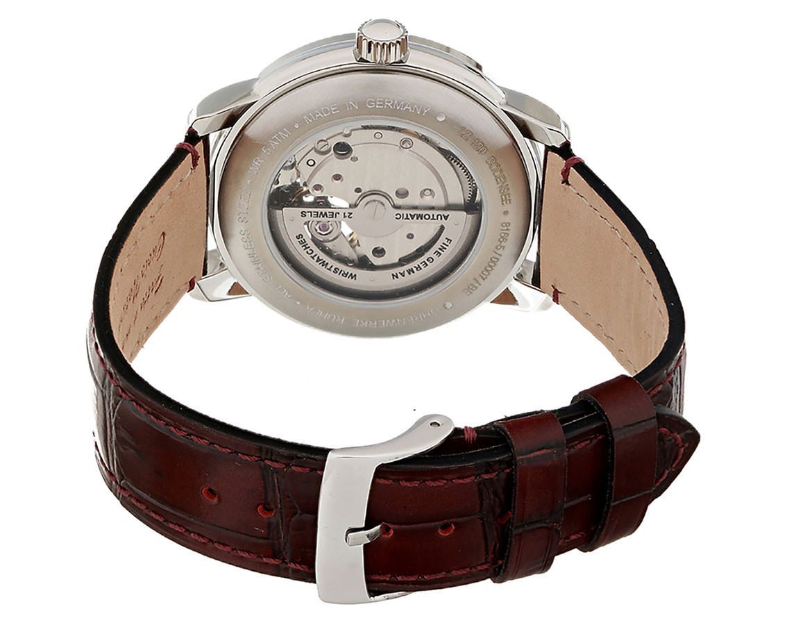 Zeppelin LZ 120 Bodensee  Red Dial 40 mm Automatic Watch For Men - 5