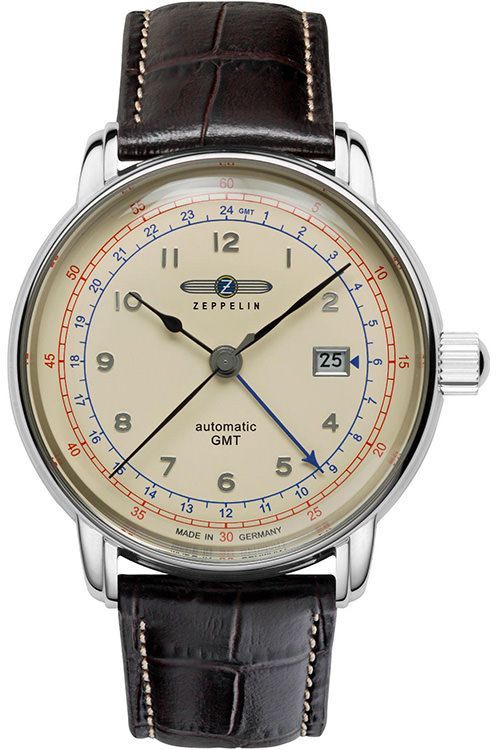 Zeppelin LZ 126 Los Angeles 42 mm Watch in Beige Dial