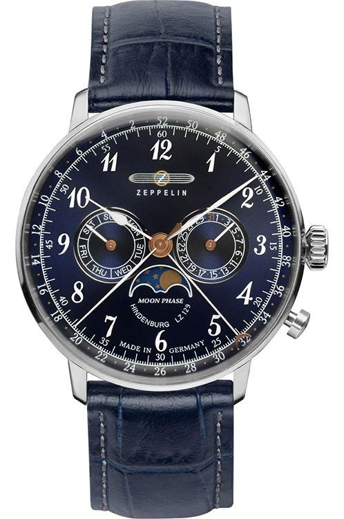 Zeppelin LZ 129 Hindenburg Mondphase Quartz Watch | 70373