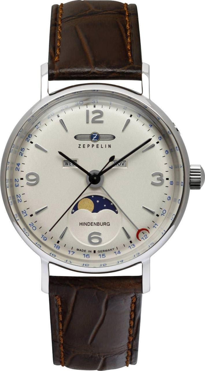 Zeppelin LZ 129 Hindenburg Mondphase Quartz Watch | 80775