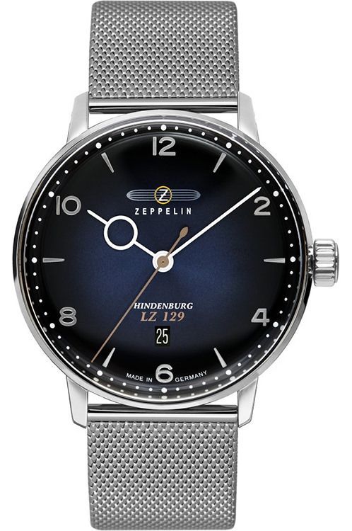 Zeppelin LZ 129 Hindenburg 40 mm Watch in Blue Dial