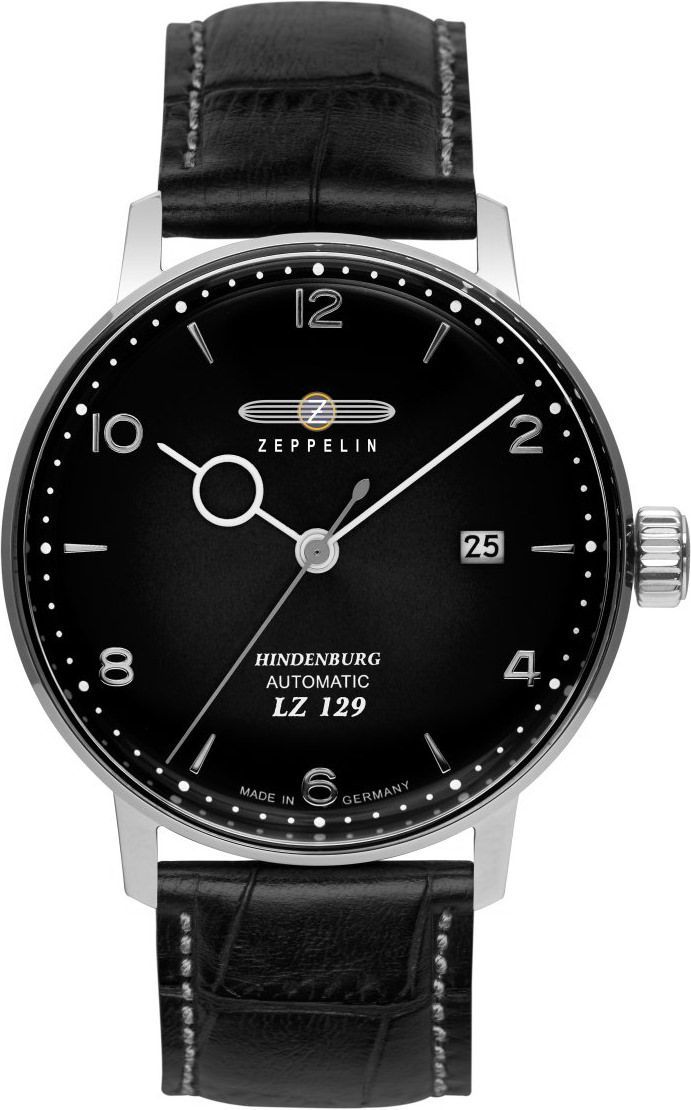 Zeppelin LZ 129 Hindenburg  Black Dial 40 mm Automatic Watch For Men - 1