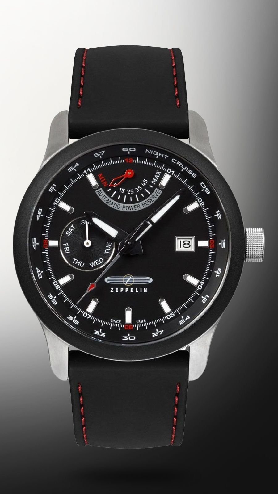 Zeppelin Night Cruise Automatic Watch | 72622