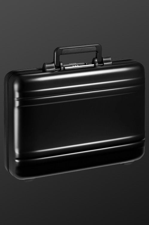 Zero Halliburton Classic Aluminum 3.0 Attache , Black | Ethos