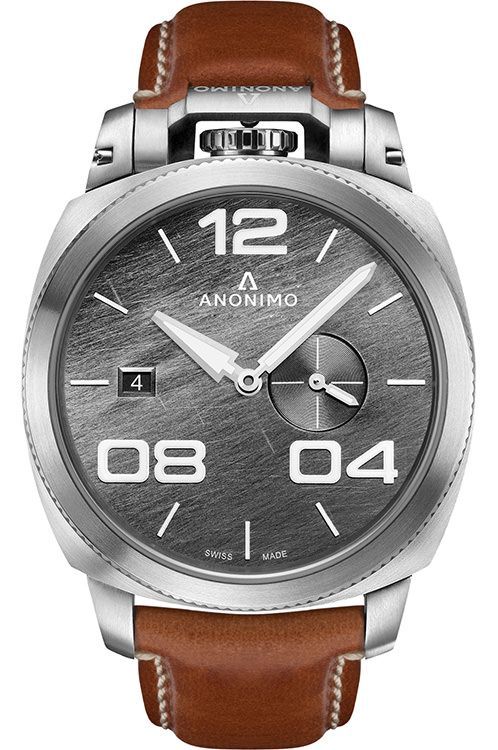 Anonimo Militare 43.5 mm Watch in Grey Dial