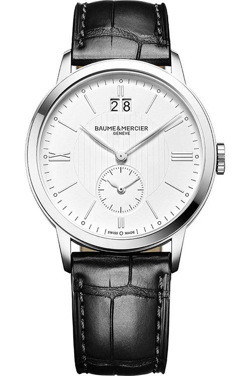 Baume Mercier Classima 42 mm Watch in Silver Dial