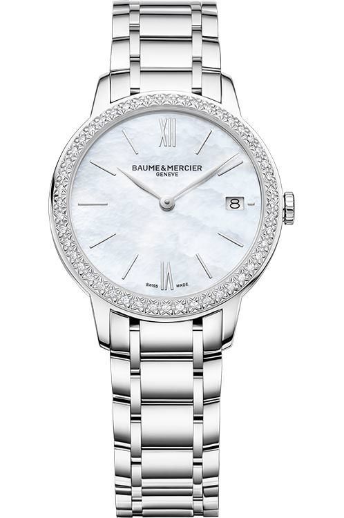 Baume Mercier Classima 40 mm Watch in White Dial