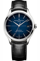 Baume & Mercier Clifton 42 mm Watch in Blue Dial