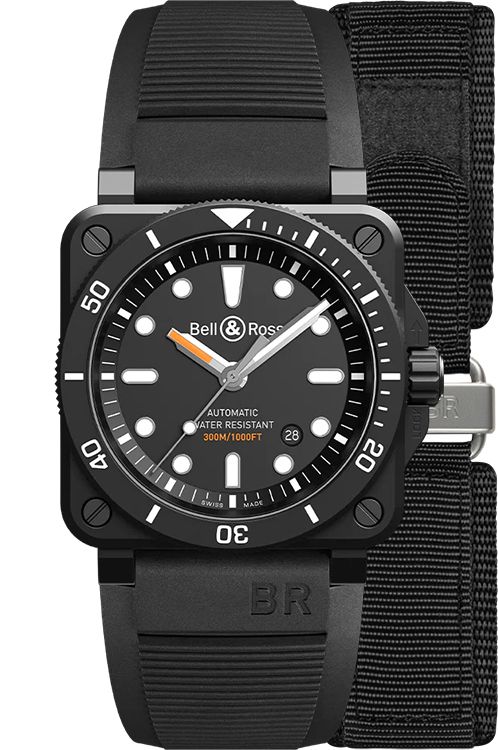 Bell & Ross Professional Automatic Watch | BR0392-HERITAGE-CE