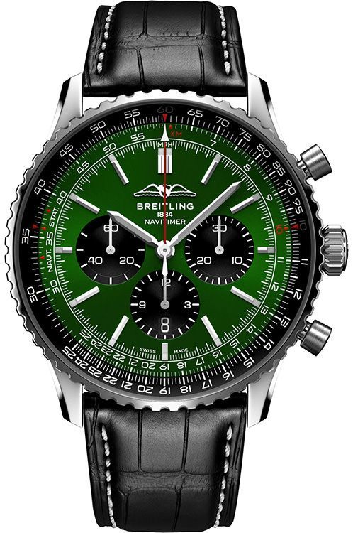 Breitling green face hotsell