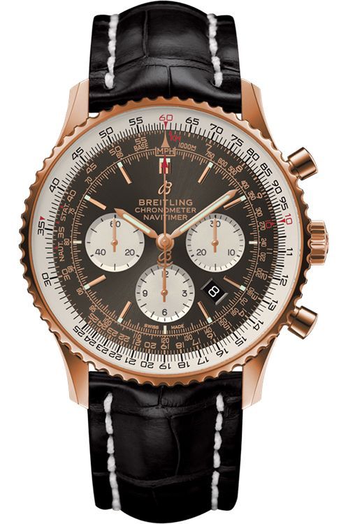 Breitling Navitimer 46 mm Watch in Black Dial