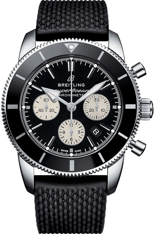 Breitling Superocean Heritage 44 mm Watch in Black Dial