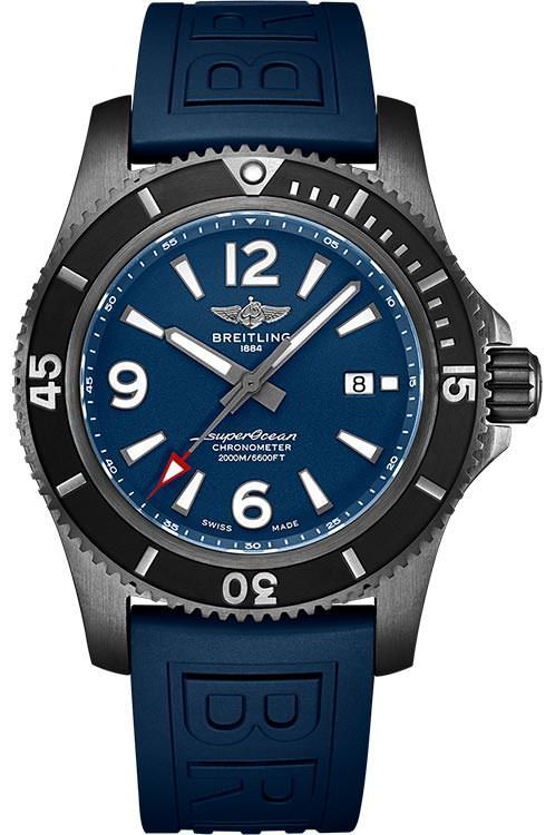 Breitling Superocean 46 mm Watch in Black Dial