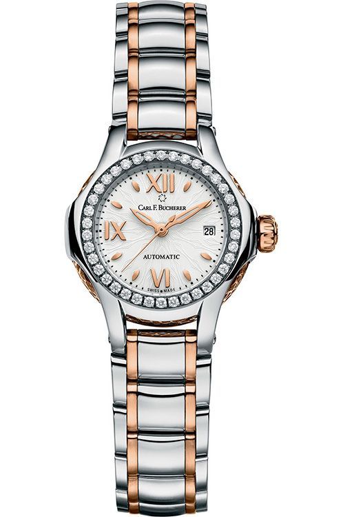 Carl F. Bucherer Queen 26.5 mm Watch in White Dial