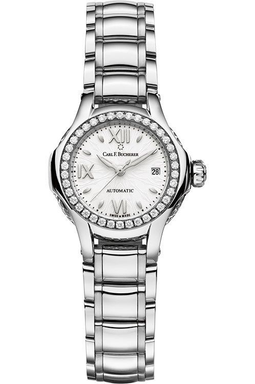 Carl F. Bucherer Queen 26.5 mm Watch in White Dial