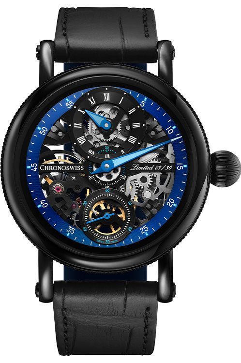 Chronoswiss Flying Manual Winding Watch | CH-6723S-BKLB