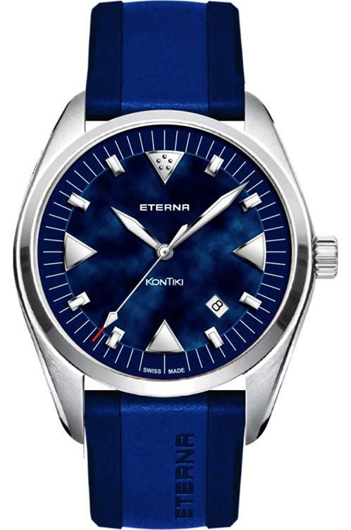 Eterna KonTiki 41.5 mm Watch in Green Dial