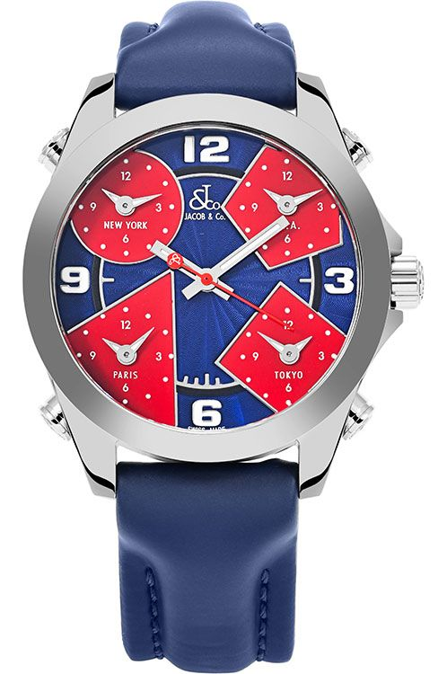jacobe＆co Five time zone 自動巻 