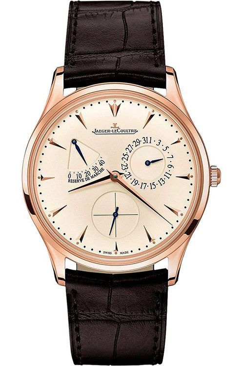 Jaeger LeCoultre Master Ultra Thin 39 mm Watch in Pink Dial