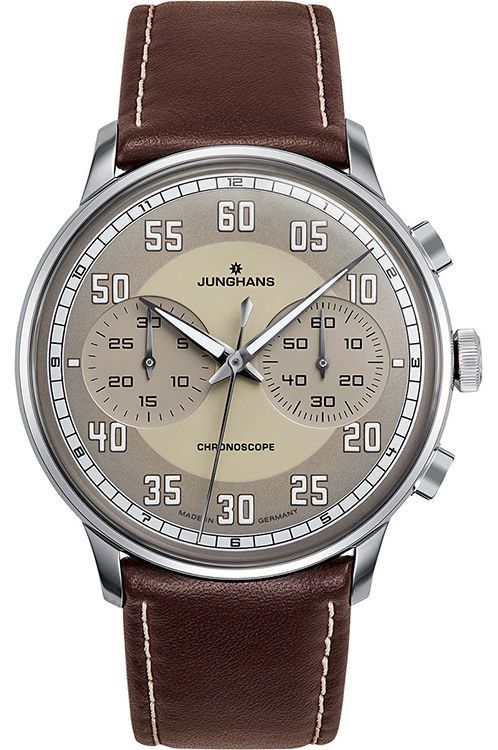 Junghans Chronoscope 40.7 mm Watch in Silver Dial