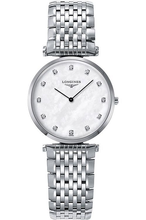 Longines Elegance 33 mm Watch in White Dial