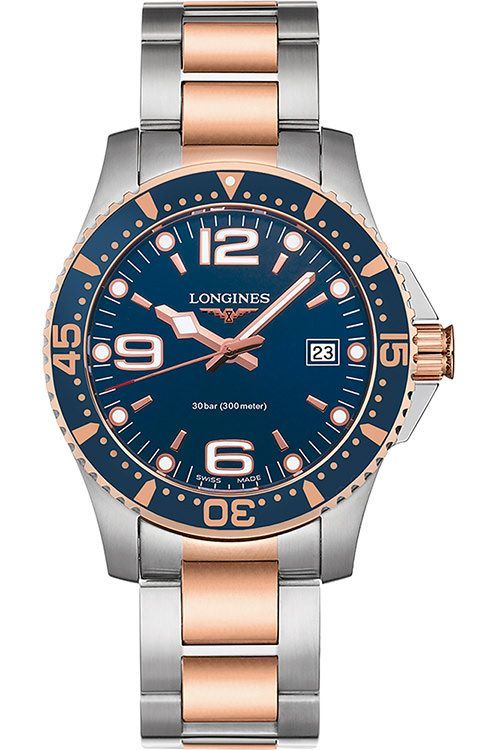 Longines watch blue face best sale