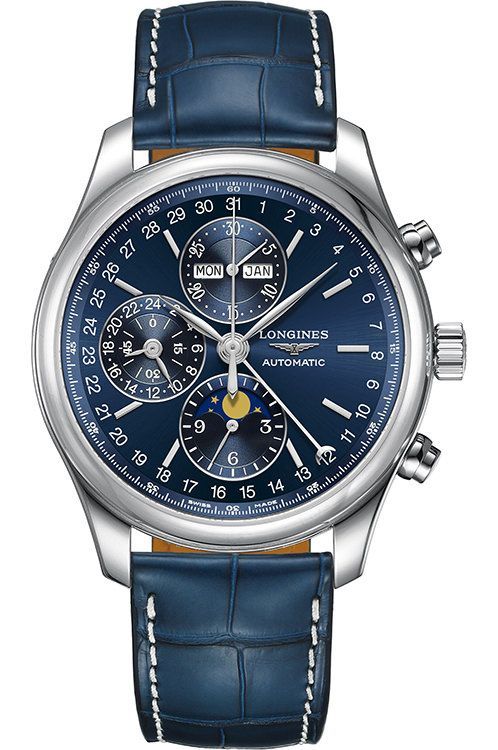 Longines watch hot sale blue face