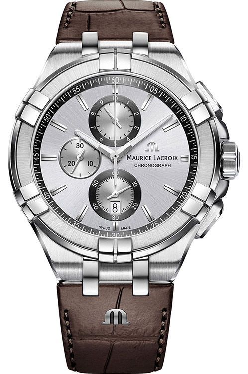 Maurice Lacroix Aikon Quartz 44 mm Watch in White Dial