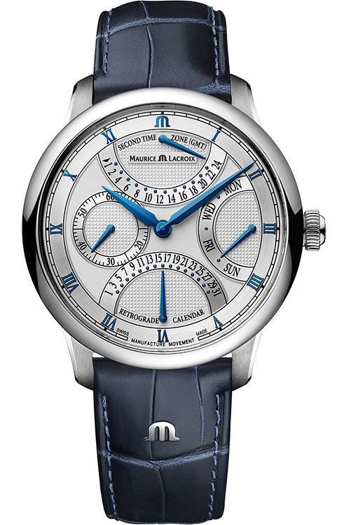 Maurice Lacroix Masterpiece 40 mm Watch in Silver Dial