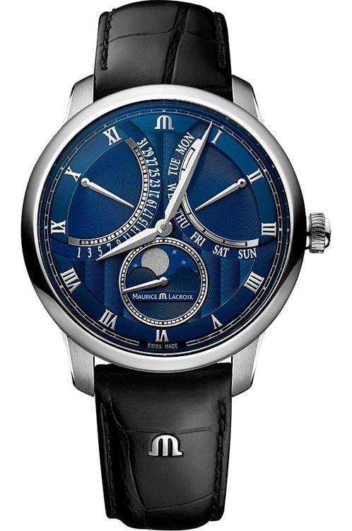 Maurice Lacroix Masterpiece 40 mm Watch in Black Dial