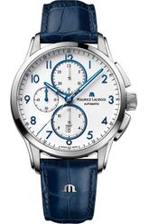 Maurice Lacroix Pontos 41 mm Watch in Blue Dial