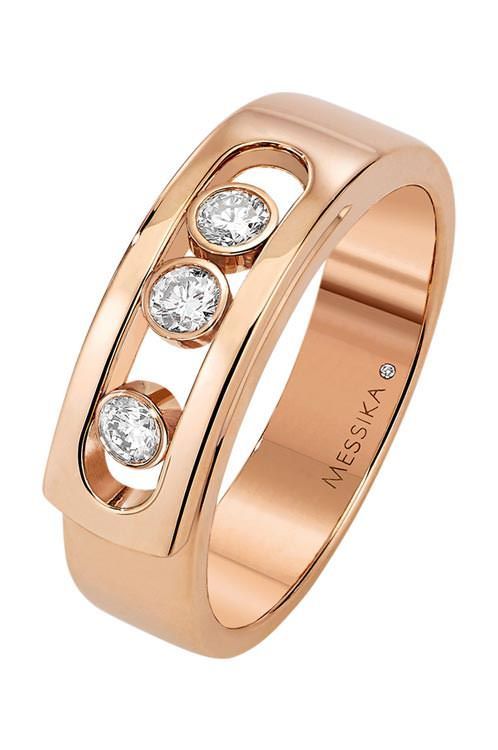 Messika Move Noa Rose Gold Ring 06129-PG-52 @ Ethos