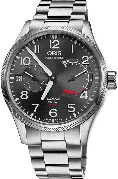 Oris Big Crown ProPilot Calibre 114 44 mm Watch in Grey Dial
