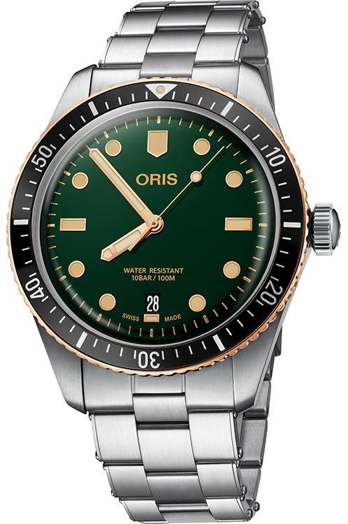Oris Divers Sixty-Five 38 mm Watch in Black Dial