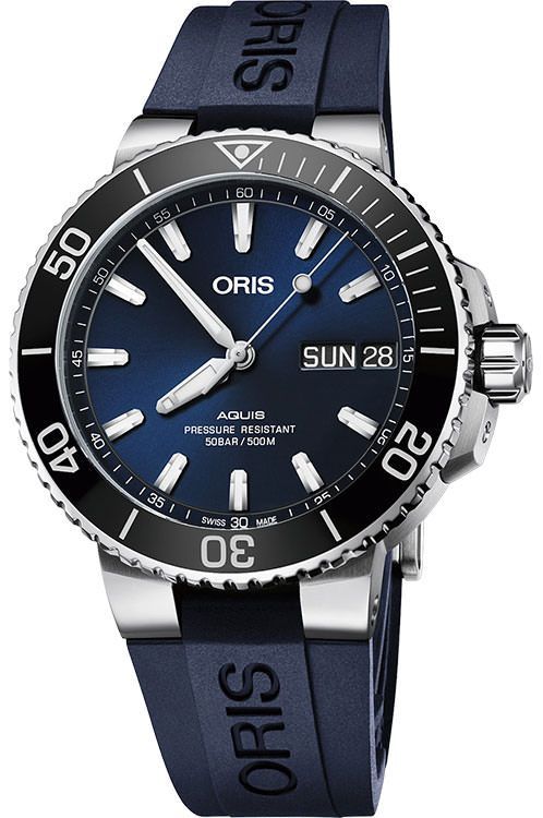 Oris aquis clearance rubber strap price