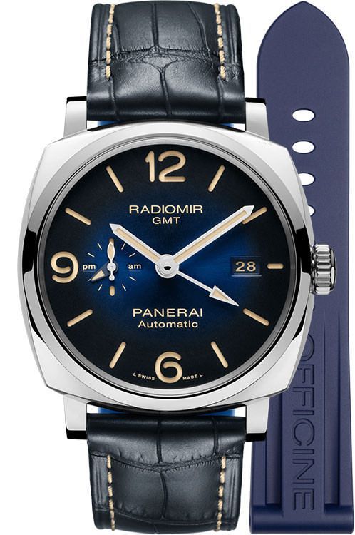 Panerai Radiomir 45 mm Watch in Blue Dial