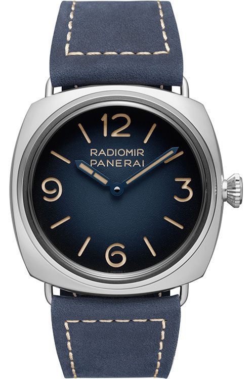 Panerai 3 Days GMT Power Reserve 45 mm Watch in Blue Dial