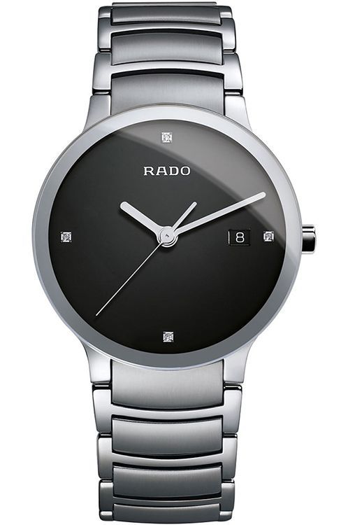 Rado Centrix 38 mm Watch in Black Dial