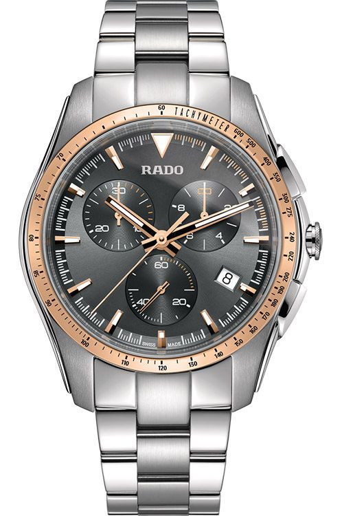 Rado HyperChrome 44.9 mm Watch in Silver Dial