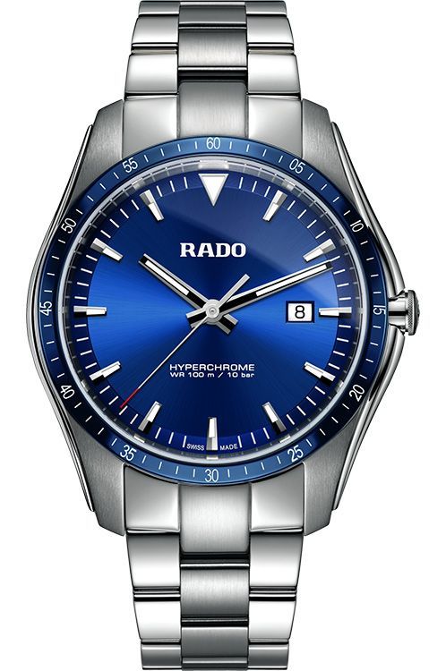 Rado HyperChrome 42 mm Watch in Silver Dial